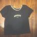 Brandy Melville Tops | Brandy Melville Black Tee | Color: Black | Size: One Size Fits All