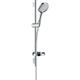 Brausegarnitur HANSGROHE "Raindance Select S" Brausegarnituren silberfarben (chrom) Duschbrausen