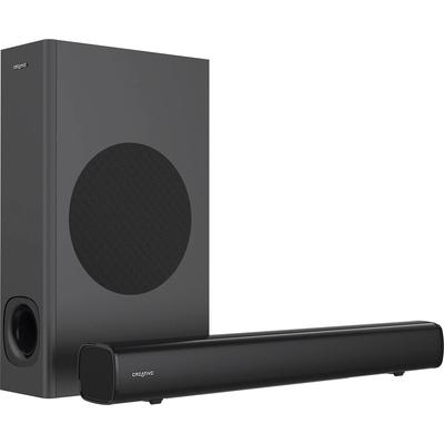 CREATIVE 2.1 Soundsystem "Stage Soundbar" Lautsprecher schwarz