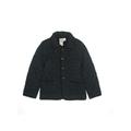 Jacket: Black Print Jackets & Outerwear - Kids Boy's Size 10