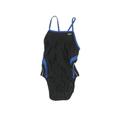 Speedo One Piece Swimsuit: Black Print Swimwear - Women's Size 10