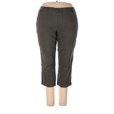 Lands' End Casual Pants - High Rise: Gray Bottoms - Women's Size 18 Plus