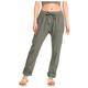 Roxy - Women's On The Seashore Linen Cargo Trousers - Freizeithose Gr XS oliv