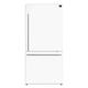 Forno 31" Milano Espresso Bottom Freezer Right Swing Door Refrigerator in , 17.2 cu. ft. in White | 69.1 H x 31.1 W x 29.2 D in | Wayfair