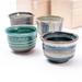 great zakka Mino Ware Handmade Sake Cup Ceramic Teacup Set 5pcs Ceramic in Black/Blue/Brown | 1.9 H x 2.7 W in | Wayfair 768711411460