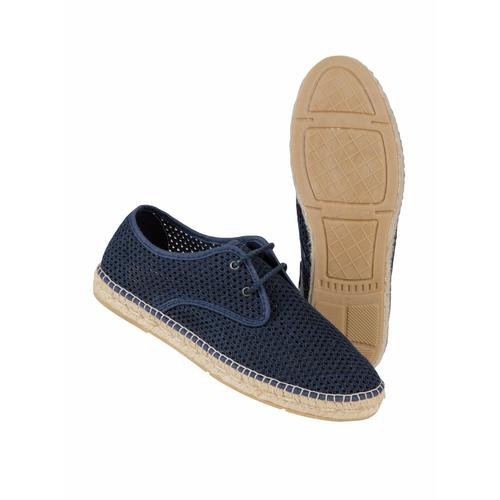 Espandrij Herren Sneaker-Schuh Blau einfarbig