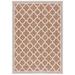 Brown/White 72 x 26 x 0.25 in Area Rug - Winston Porter Omveer 266 Area Rug In Brown/Ivory Polyester/Polypropylene | 72 H x 26 W x 0.25 D in | Wayfair