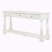 Alcott Hill® Briette 63" Console Table Wood in White | 30 H x 63 W x 14.8 D in | Wayfair 6738C2914E09408798191E0A1786ECF7