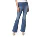 Jessica Simpson Women's Pull On Flare Jean (Size 27) Jayda, Cotton,Spandex,Viscose,Polyester