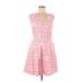 Gap Casual Dress - Mini V Neck Sleeveless: Pink Dresses - New - Women's Size 6