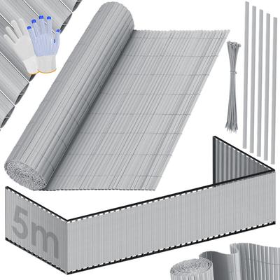 Kesser - pvc Sichtschutzmatte Sichtschutzzaun Balkonverkleidung Windschutz Wetterfest verstärkten Image