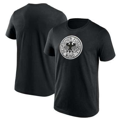 DFB Distressed Retro Grafik T-Shirt - Schwarz - Herren Image