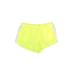 Under Armour Athletic Shorts: Yellow Solid Activewear - Women's Size X-Large