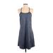 Eddie Bauer Active Dress - A-Line: Blue Activewear - Women's Size Small