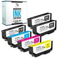 CMYi Ink Cartridge Replacement for Epson 410XL (6-pack: 2 Black 1 each Photo Black Cyan Magenta and Yellow)