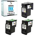 CMYi Ink Cartridge Replacement for Canon PG-240XL and Canon CL-241XL (3-pack: 2 Black + 1 Tri-Color)