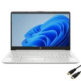 2021 Newest HP 15.6 in FHD IPS Business Laptop 11th Gen Intel i3-1115G4 8GB DDR4 RAM 512GB PCIE SSD Lightweight Fast Charge Bundle with HDMI Windows 10 Home Silver 8GB | 512GB SSD