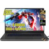 ASUS - ROG Zephyrus 15.6 WQHD 165Hz Gaming Laptop-AMD Ryzen 9 6900HS- NVIDIA GeForce RTX 3060-DDR5 Memory PCIe 4.0 SSD â€“ with HDMI Cable (16GB RAM | 512GB PCIe SSD)