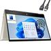 HP Pavilion x360 2-in-1 14 FHD Touchscreen Business Laptop Intel Quad-Core i5-1135G7 (Beat i7-1065G7) 16GB DDR4 RAM 512GB PCIe SSD WiFi6 Fingerprint Reader Windows 11 Pro BROAG Extension Cable