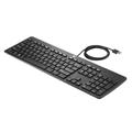 HP N3R87AA Business Slim - Keyboard - USB - US - for Elite Slice for Meeting Rooms Slice G1 Retail System MP9 G2 RP9 G1 Retail System