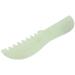 Natural Jade Comb Professional Massage Comb Home Head Massagers Facial Massager