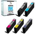 CMYi Ink Cartridge Replacement for Canon PGI-280XXL and CLI-281XXL (5-pack: 1 each Black Cyan Magenta Yellow and Photo Blue)