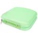 Kkewar Cd Storage Case Plastic Portable Clear Plastic 40 CD DVD VCD Disc Holder Storage Box Bag Wallet Case Protector Organizer (Green) (Random Style)