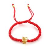 pulunto 2024 Year Of The Dragon Red String Bracelet Dragon Year Bracelet Lucky Dragon Couple Bracelet Handwoven Adjustable Bracelets Chinese New Year Jewelry Gifts S0L2