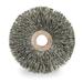 WEILER 93860 Crimped Wire Wheel Wire Brush, Arbor, PK50