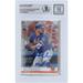 Pete Alonso New York Mets Autographed 2019 Topps Chrome #204 Beckett Fanatics Witnessed Authenticated 10 Rookie Card with "2019 NL ROY" Inscription