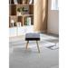 Square Cushion Wooden Step ottoman