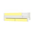 Kinderbett Huxie Amon Ii 90 X 200 Cm (Farbe: White/ Sunny Yellow)