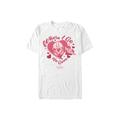 Men's Big & Tall Heart Faces Tops & Tees by Mad Engine in White (Size 4XLT)