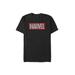 Men's Big & Tall Marvel Heart Fill Tops & Tees by Mad Engine in Black (Size 4XLT)