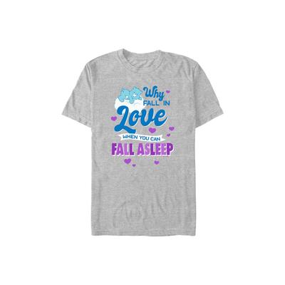 Men's Big & Tall Fall Love Sleep Tops & Tees by Mad Engine in Athletic Heather (Size 3XLT)