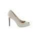 MICHAEL Michael Kors Heels: Ivory Shoes - Women's Size 8 1/2 - Almond Toe