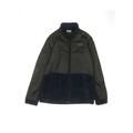 Columbia Denim Jacket: Green Print Jackets & Outerwear - Kids Girl's Size Large