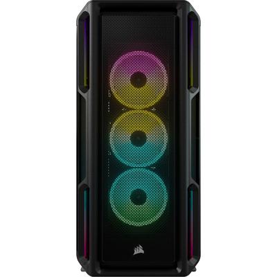 CORSAIR PC-Gehäuse "iCUE 5000T RGB", schwarz, B:25,1cm H:56cm T:53cm, Computergehäuse