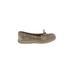 Sperry Top Sider Flats Tan Solid Shoes - Women's Size 7 - Round Toe