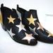 Lularoe Shoes | New Luluroe Laura Leather Star Ankle Boots Limited Edition | Color: Gold/Silver | Size: Various