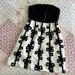 Lilly Pulitzer Dresses | Lilly Pulitzer | Sienna Dress Ribbon Embroidery | Strapless Black & White Dress | Color: Black/White | Size: 4