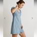 Madewell Dresses | Madewell Denim Margie Mini Dress In Bevy Wash Sz 00 Nk327 | Color: Blue | Size: 00