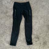 Athleta Pants & Jumpsuits | Euc Athleta Prima Loft Lined Leggings | Color: Black | Size: S