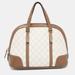 Gucci Bags | Gucci Brown/Beige Gg Supreme Canvas And Leather Nice Dome Satchel | Color: Brown | Size: Os