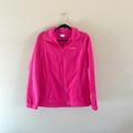 Columbia Jackets & Coats | Columbia Pink Fleece Zipup Jacket | Color: Pink | Size: L