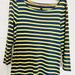 American Eagle Outfitters Tops | Juniors-Woman’s Long Sleeved Tee | Color: Blue/Yellow | Size: Xxl