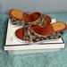 Coach Shoes | Coach Alyssa Woman’s Size 9.5 Sandals Slip On Wedge Ladies Sandal With Box | Color: Brown/Tan | Size: 9.5