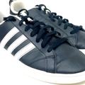 Adidas Shoes | Adidas Vs Pace Lace Up Mens Black Sneakers Casual Shoes Eh0021 | Color: Black/White | Size: 10