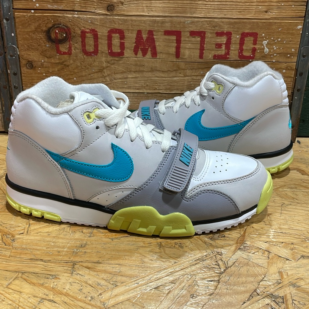 Nike Shoes | Brand New In Box Nike Air Trainer 1 Fq8828-100. Color Wht/Teal Grey | Color: Gray/White | Size: Various