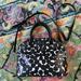 Kate Spade Bags | Kate Spade Black Leather Polka Dot Handbag | Color: Black/Cream | Size: Os